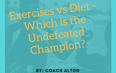 Exercises vs Diet – Which is the Undefeated Champion?